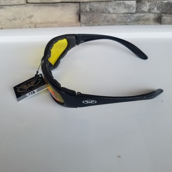 Motorcyle Glasses yellow free Foreign currency with purchase while supplies last - Picture 4 of 16